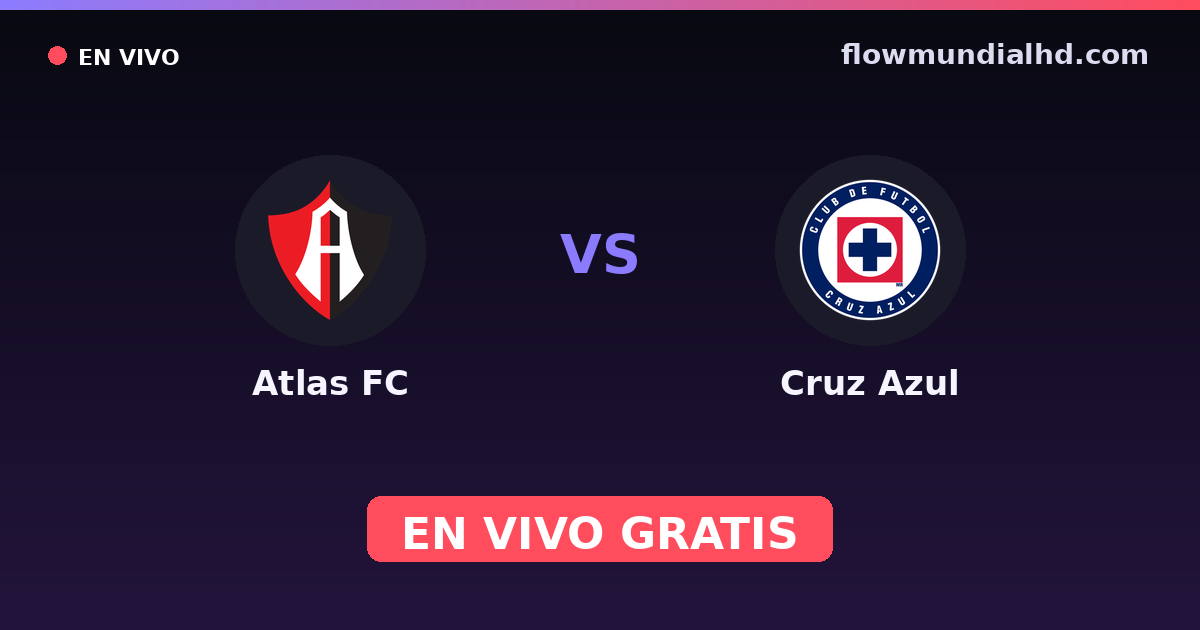 Atlas FC vs Cruz Azul — Liga MX, Clausura, Liga MX · Bilanz und wo man live und kostenlos zusehen kann auf FlowMundial HD