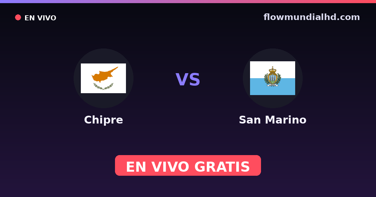 Zypern vs San Marino — EM-Qualifikation, Internationale Freundschaftsspiele · Bilanz und wo man live und kostenlos zusehen kann auf FlowMundial HD