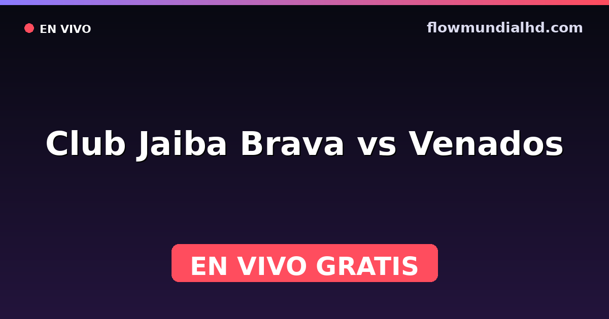 Club Jaiba Brava vs Venados — Liga de Expansión MX, Clausura, Liga de Expansión MX · Bilanz und wo man live und kostenlos zusehen kann auf FlowMundial HD