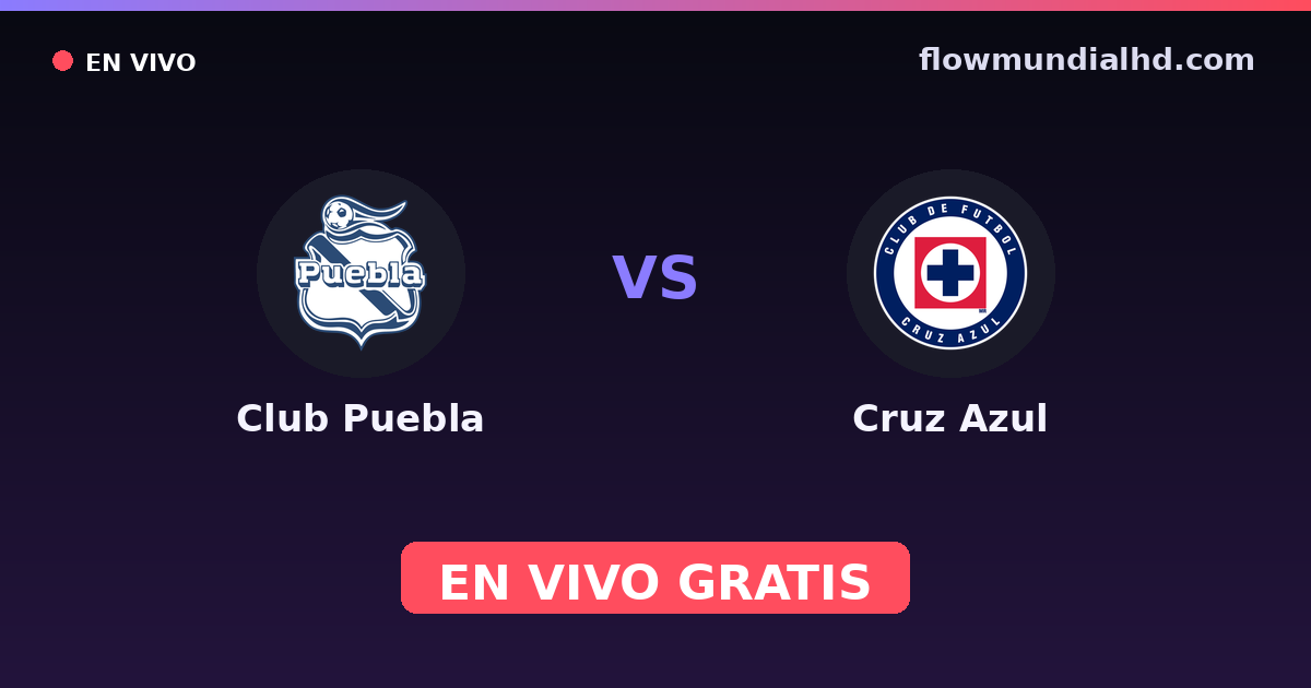 Club Puebla vs Cruz Azul — Liga MX, Clausura, Liga MX · Bilanz und wo man live und kostenlos zusehen kann auf FlowMundial HD