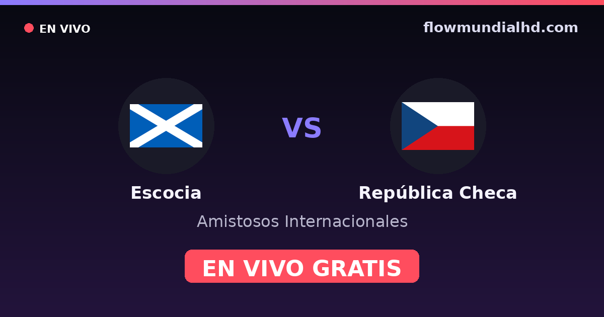 Schottland vs Tschechien — Internationale Freundschaftsspiele, Europameisterschaft · Bilanz und wo man live und kostenlos zusehen kann auf FlowMundial HD