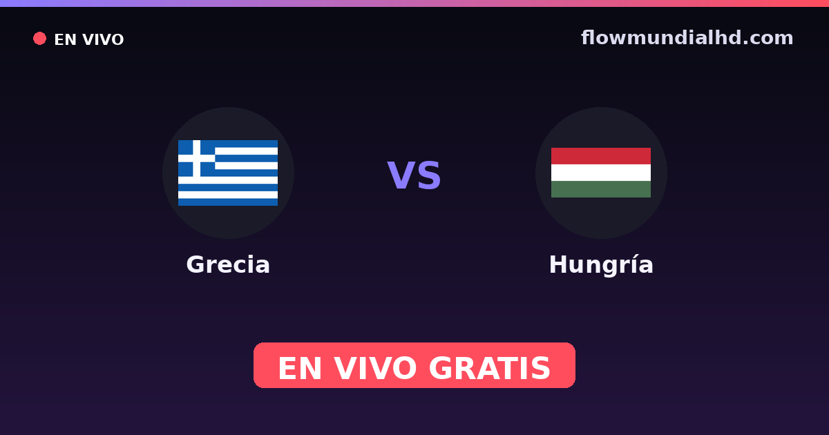 Griechenland vs Ungarn — EM-Qualifikation, Internationale Freundschaftsspiele · Bilanz und wo man live und kostenlos zusehen kann auf FlowMundial HD