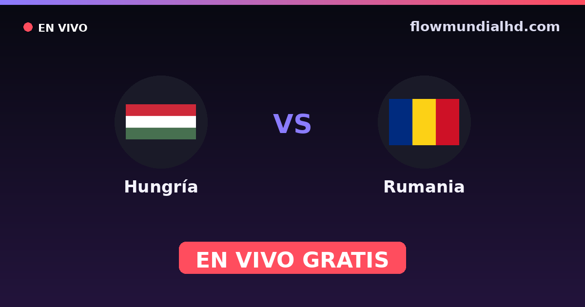 Ungarn vs Rumänien — EM-Qualifikation, UEFA-Qualifikation · Bilanz und wo man live und kostenlos zusehen kann auf FlowMundial HD
