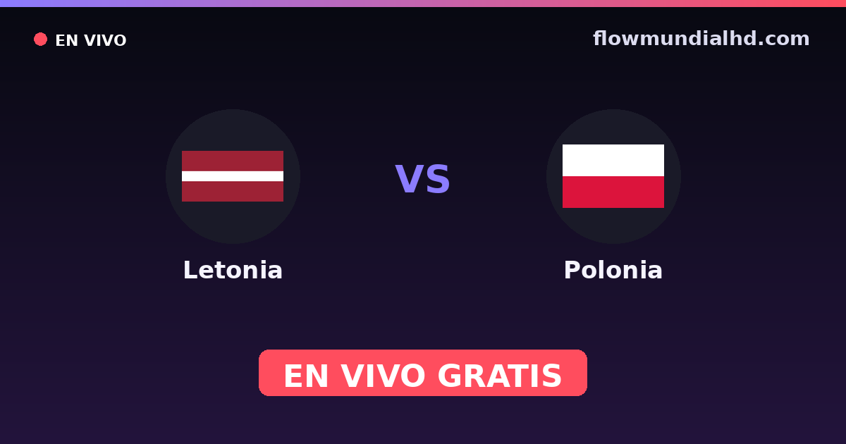 Lettland vs Polen — EM-Qualifikation, Internationale Freundschaftsspiele · Bilanz und wo man live und kostenlos zusehen kann auf FlowMundial HD