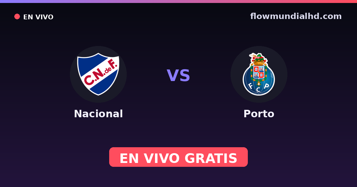 Nacional vs Porto — Liga Portugal Betclic · Bilanz und wo man live und kostenlos zusehen kann auf FlowMundial HD