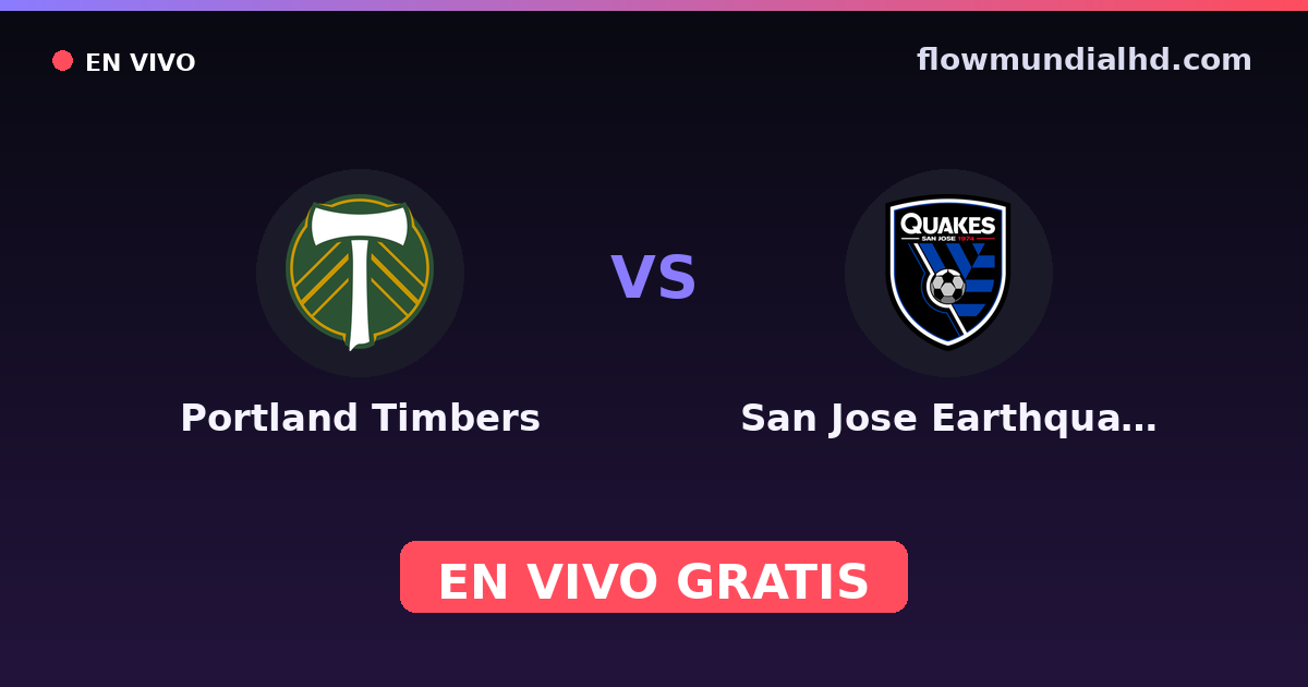 Portland Timbers vs San Jose Earthquakes — MLS Preseason, US Open Cup · Bilanz und wo man live und kostenlos zusehen kann auf FlowMundial HD